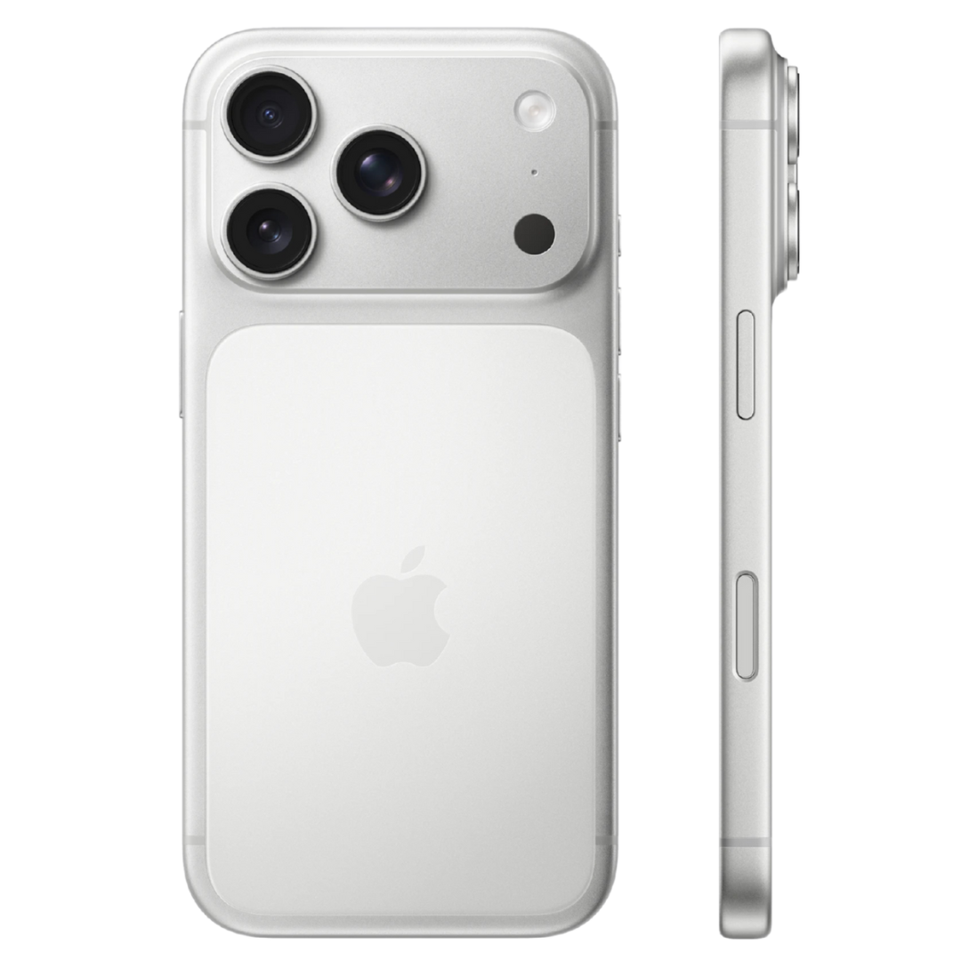 Smartphone iPhone 17 Pro en color Titanio - Kmaron Digital
