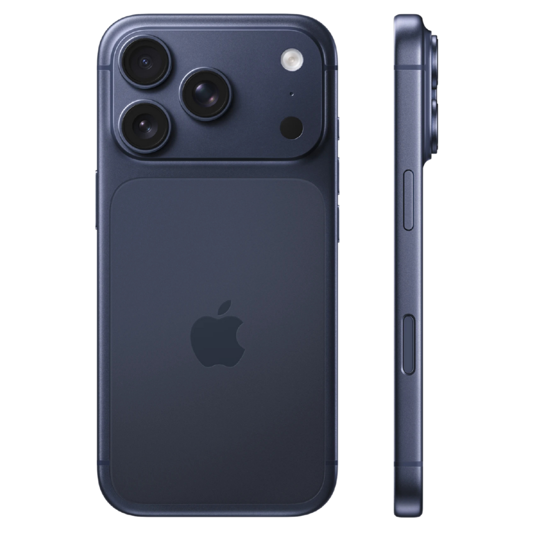 Smartphone iPhone 17 Pro en color Titanio - Kmaron Digital