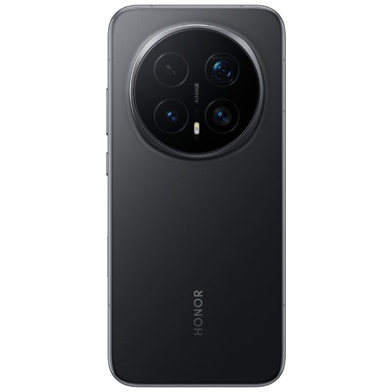 Smartphone Honor Magic 8 Pro en color Negro (Vista trasera detallada) - Kmaron Digital