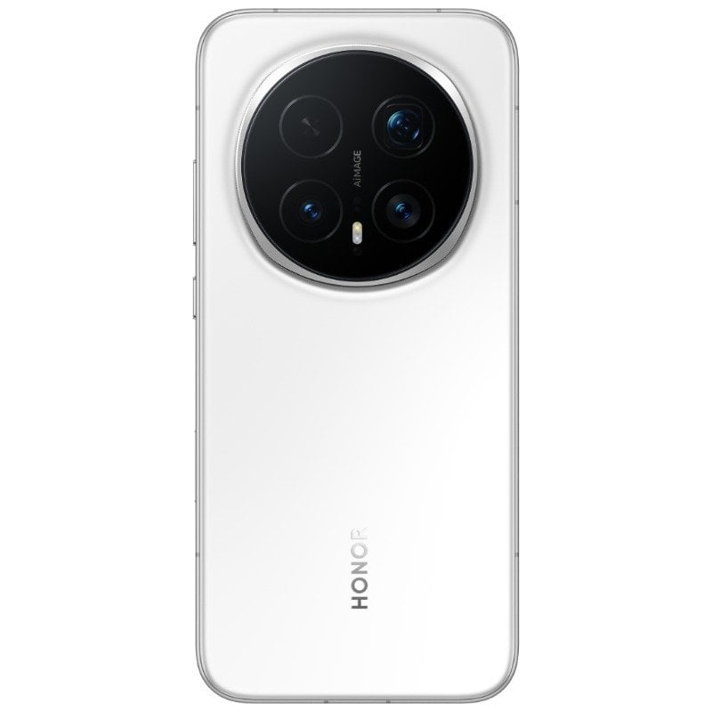 Smartphone Honor Magic 8 Pro en color Blanco (Vista trasera detallada) - Kmaron Digital