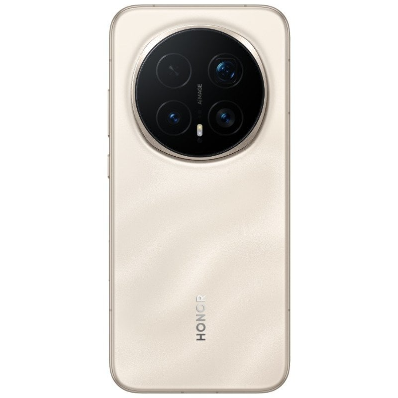 Smartphone Honor Magic 8 Pro en color Dorado (Vista trasera detallada) - Kmaron Digital