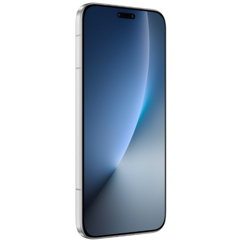 Smartphone Honor Magic 8 Pro en color Blanco (Vista de tres ángulos del dispositivo) - Kmaron Digital
