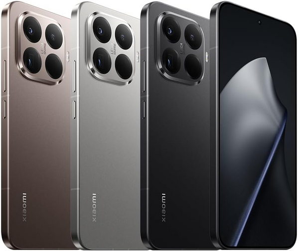 Vista frontal y trasera del smartphone Xiaomi 15T Pro en color Titanio - Kmaron Digital