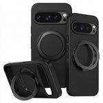 Funda Magnética con Anillo Giratorio para Google Pixel (Negro) | Kmaron Digital Chile