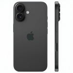 iPhone 16 - Negro (Vista posterior de la cámara y cristal mate) - Kmaron Digital