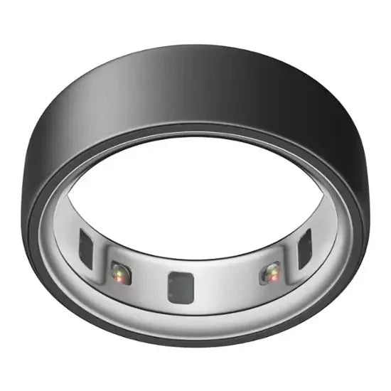 Anillo inteligente Oura Ring 4 en color Plata en perspectiva frontal - Kmaron Digital