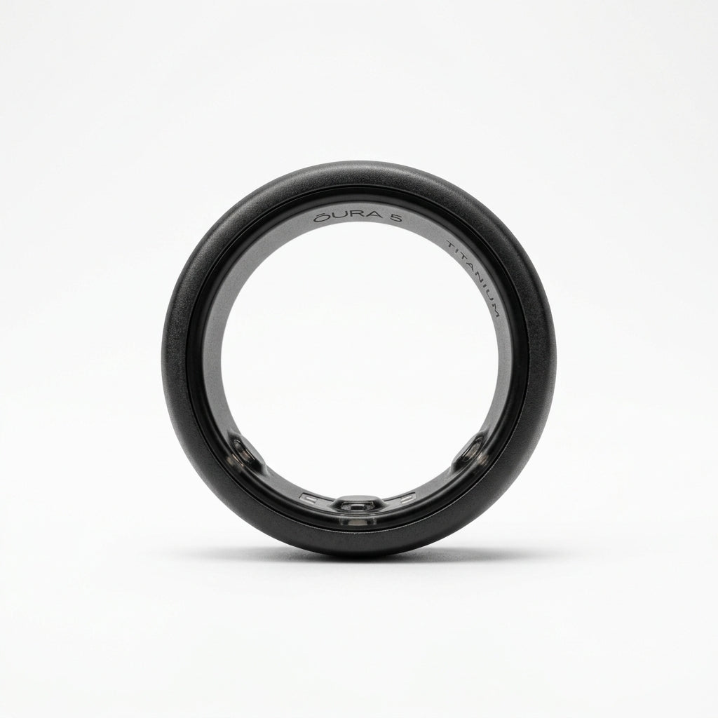 Anillo inteligente Oura Ring 5 en color Negro Mate - Kmaron Digital