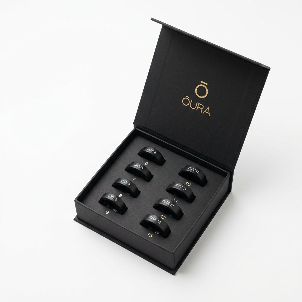 Kit oficial de tallas Oura Ring 5 Sizing Kit para medir los dedos antes de comprar - Kmaron Digital